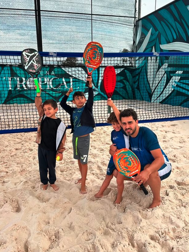 Aulas – Beach tennis kids